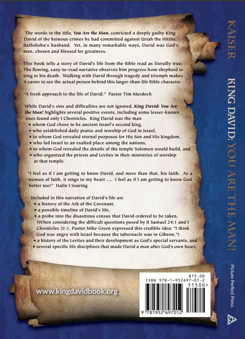 Back of King David: You are the Man!